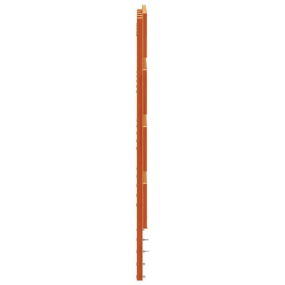 vidaXL Headboard Wax Brown 120 cm Solid Wood Pine