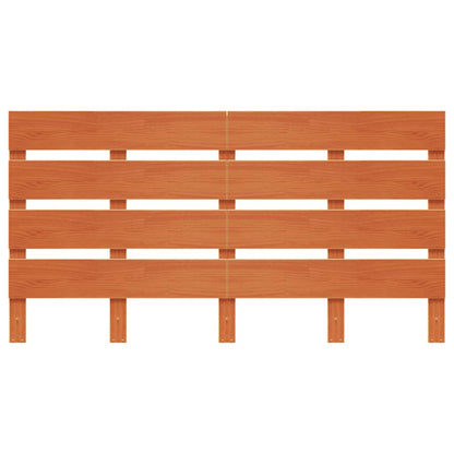 vidaXL Headboard Wax Brown 150 cm Solid Wood Pine
