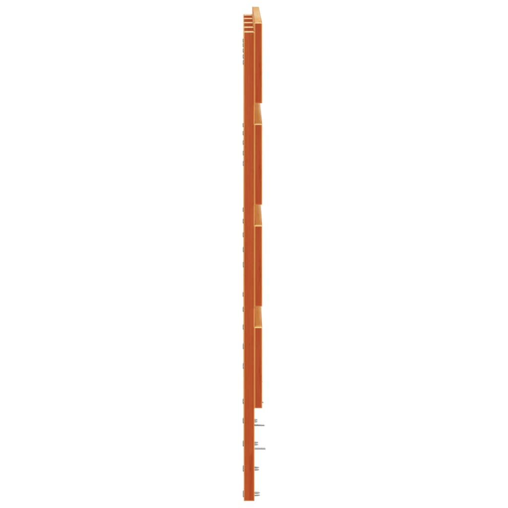 vidaXL Headboard Wax Brown 150 cm Solid Wood Pine