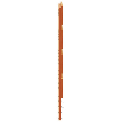 vidaXL Headboard Wax Brown 150 cm Solid Wood Pine