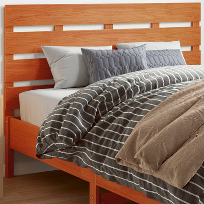 vidaXL Headboard Wax Brown 150 cm Solid Wood Pine