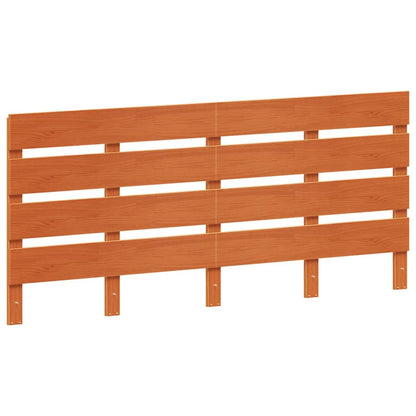 vidaXL Headboard Wax Brown 180 cm Solid Wood Pine