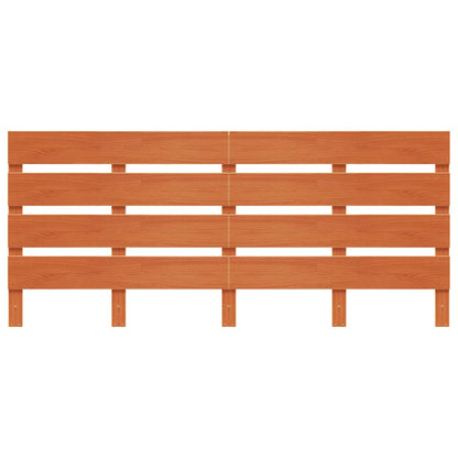 vidaXL Headboard Wax Brown 180 cm Solid Wood Pine