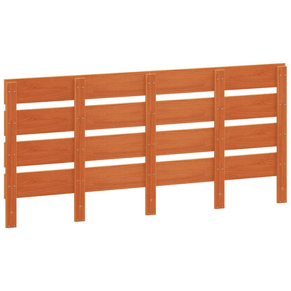 vidaXL Headboard Wax Brown 180 cm Solid Wood Pine