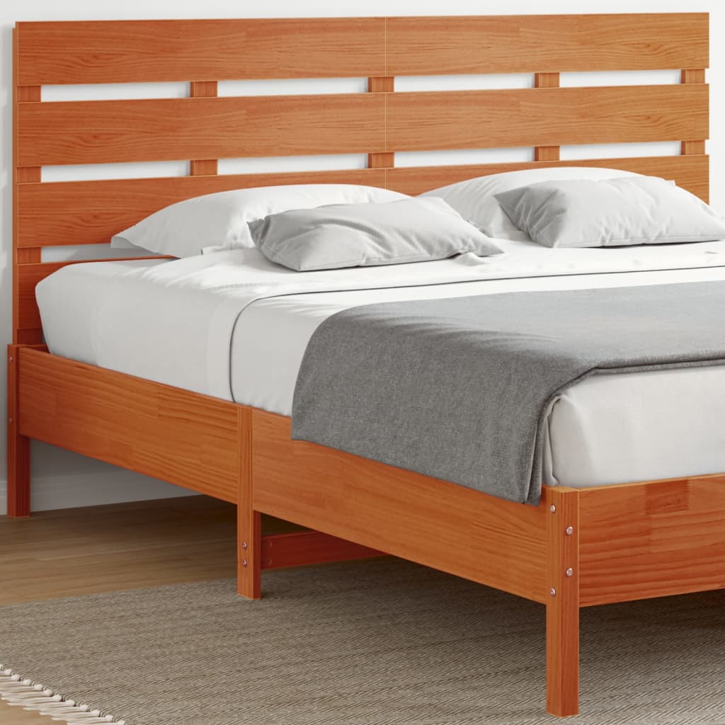 vidaXL Headboard Wax Brown 180 cm Solid Wood Pine