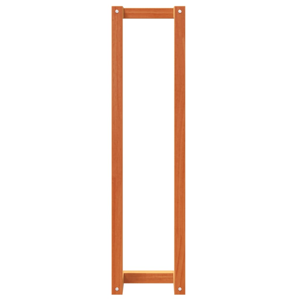vidaXL Towel Rack Wax Brown 23x18x90 cm Solid Wood Pine