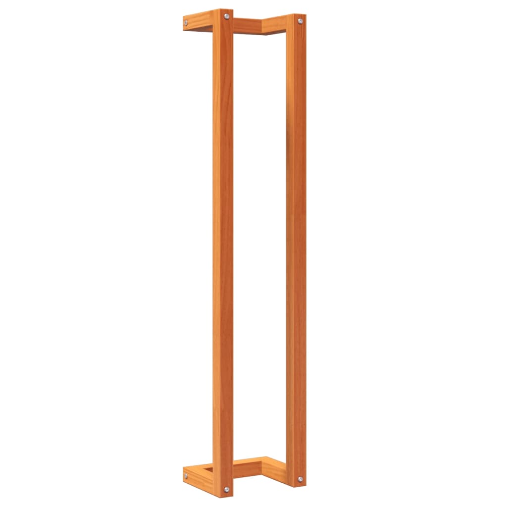 vidaXL Towel Rack Wax Brown 23x18x110 cm Solid Wood Pine