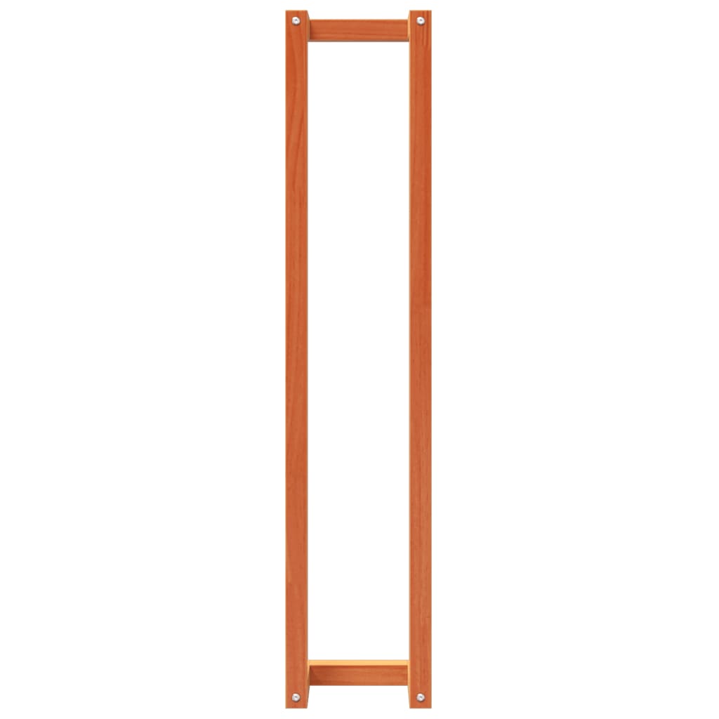 vidaXL Towel Rack Wax Brown 23x18x110 cm Solid Wood Pine