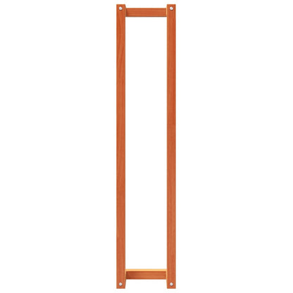 vidaXL Towel Rack Wax Brown 23x18x110 cm Solid Wood Pine
