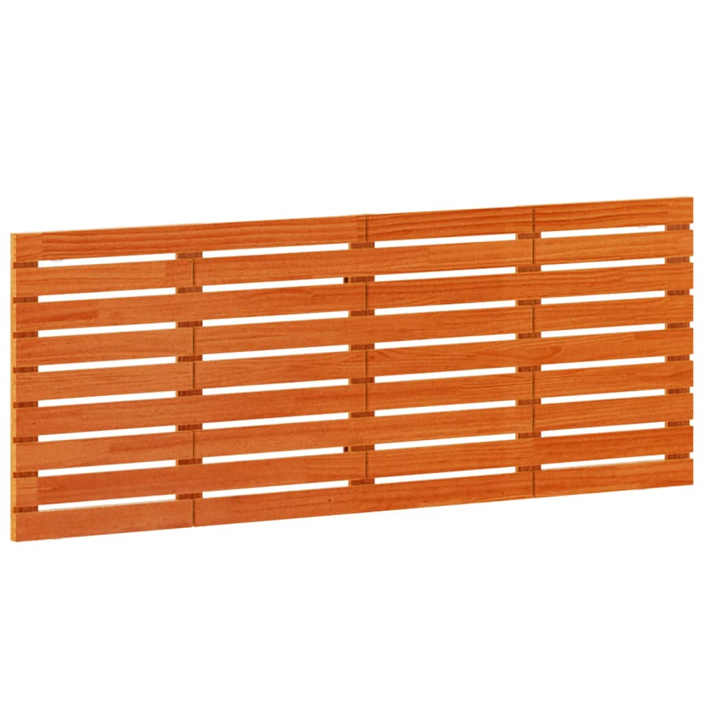 vidaXL Wall Headboard 166x3x63 cm Solid Wood Pine