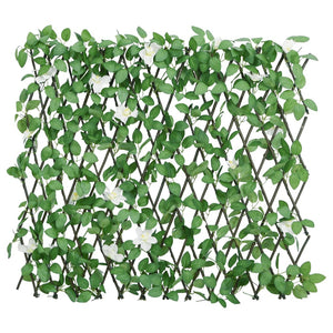 vidaXL Artificial Ivy Trellis Expandable Green 5 pcs 186x30 cm