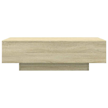vidaXL Coffee Table Sonoma Oak 100x49.5x31 cm Engineered Wood