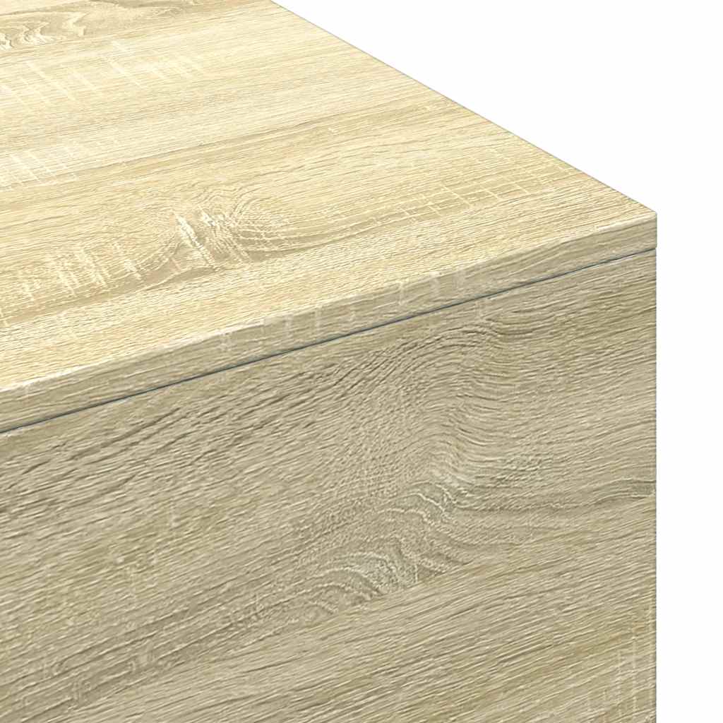 vidaXL Coffee Table Sonoma Oak 100x49.5x31 cm Engineered Wood