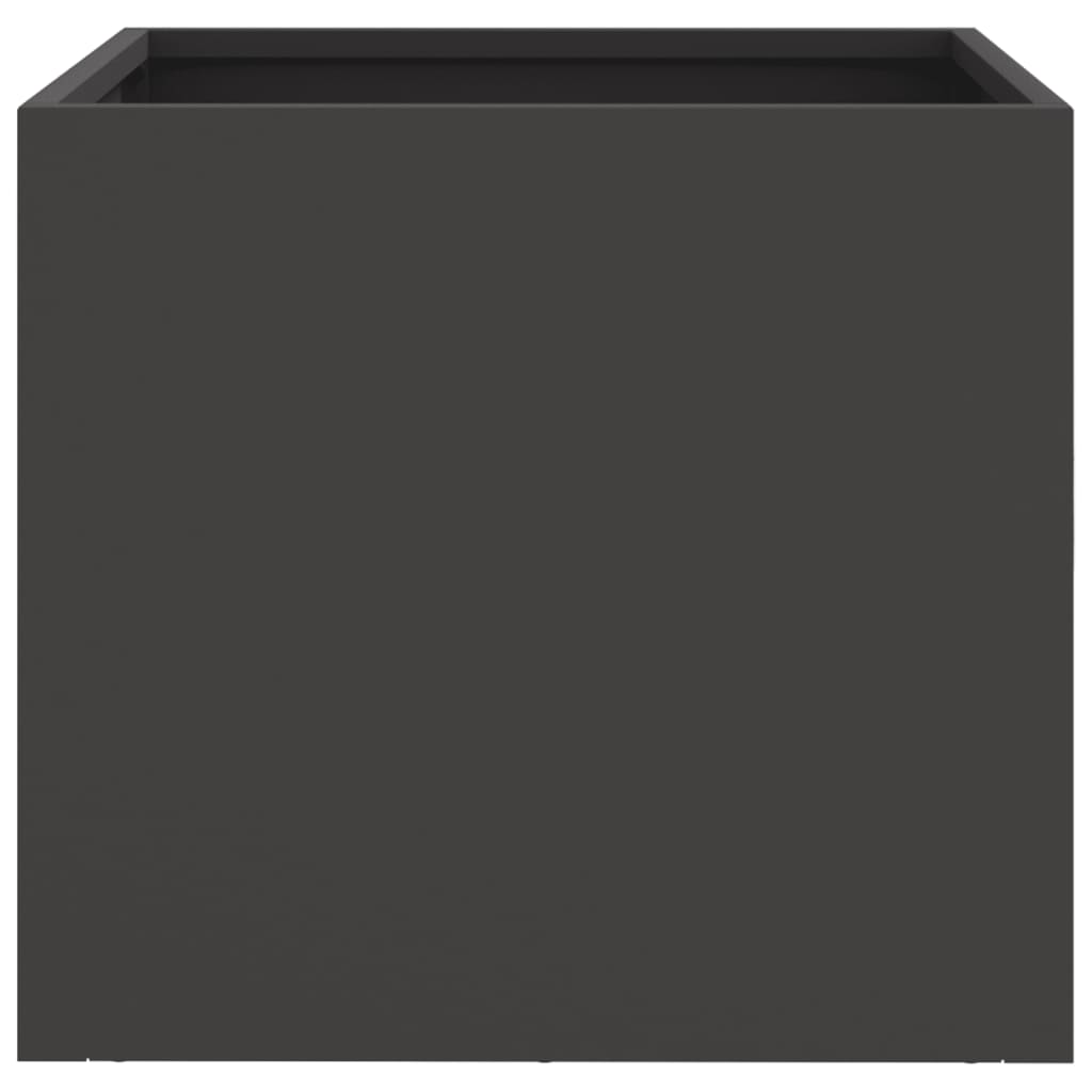 vidaXL Planter Black 32x30x29 cm Steel