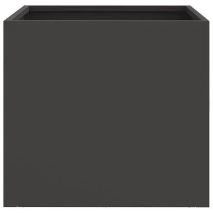vidaXL Planter Black 32x30x29 cm Steel