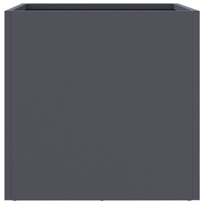 vidaXL Planters 2 pcs Anthracite 32x30x29 cm Cold-rolled Steel
