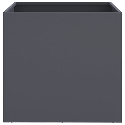 vidaXL Planters 2 pcs Anthracite 49x47x46 cm Steel