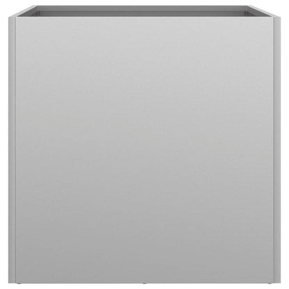 vidaXL Planter Silver 49x47x46 cm Galvanised Steel
