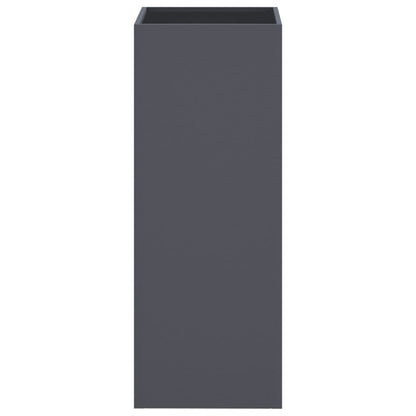 vidaXL Planter Anthracite 32x29x75 cm Steel