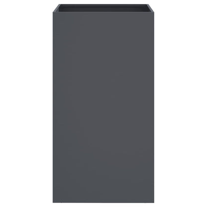 vidaXL Planter Anthracite 42x38x75 cm Steel