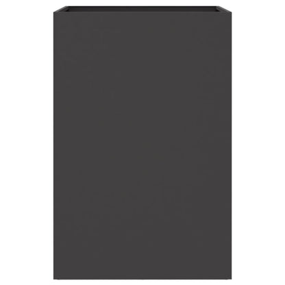 vidaXL Planter Black 52x48x75 cm Steel