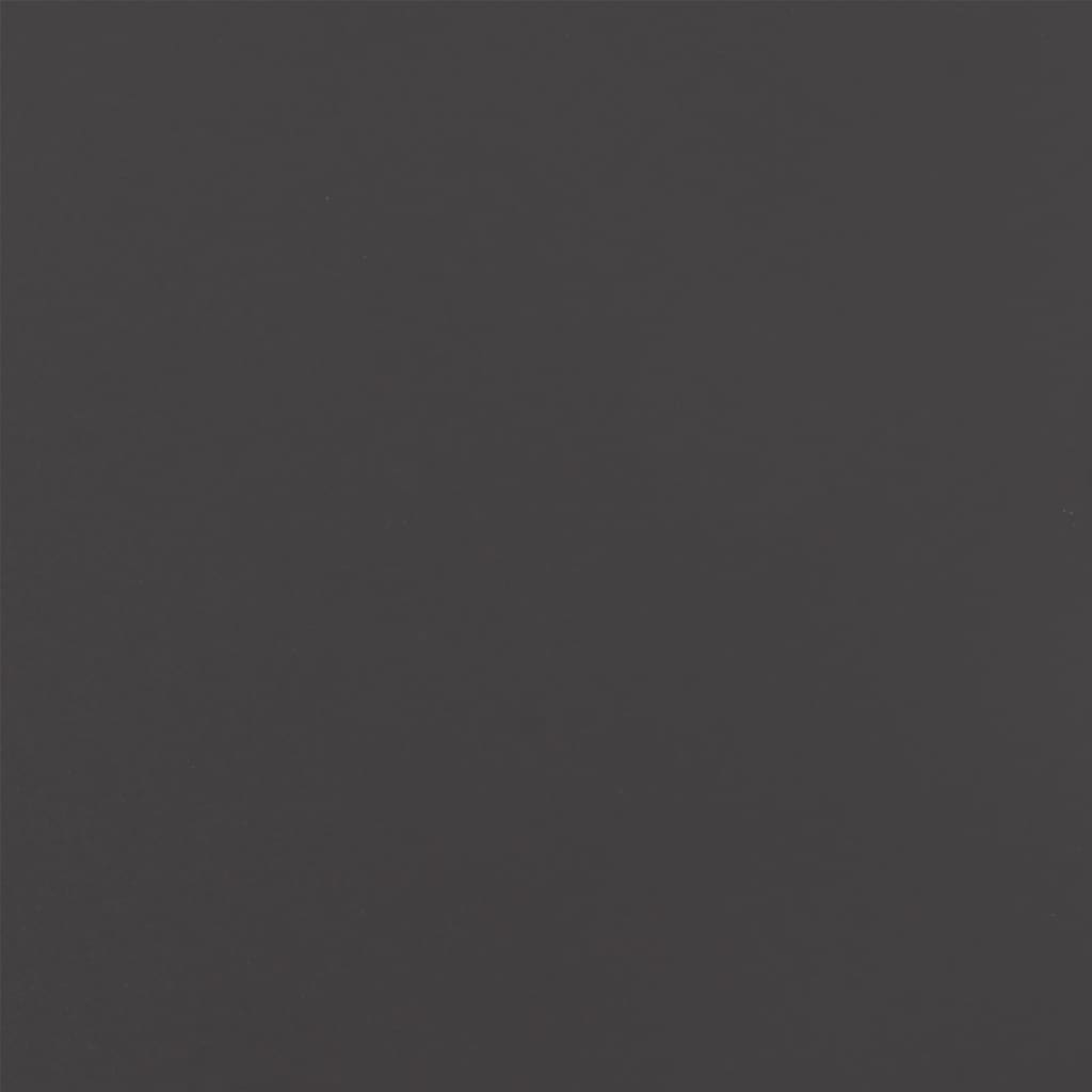 vidaXL Planter Black 52x48x75 cm Steel