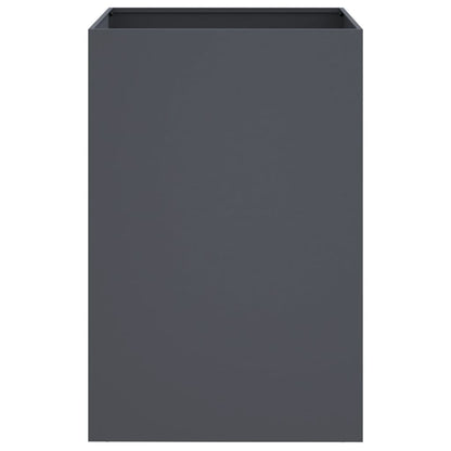 vidaXL Planter Anthracite 52x48x75 cm Steel