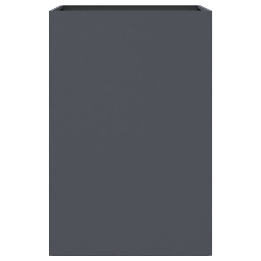 vidaXL Planter Anthracite 52x48x75 cm Steel