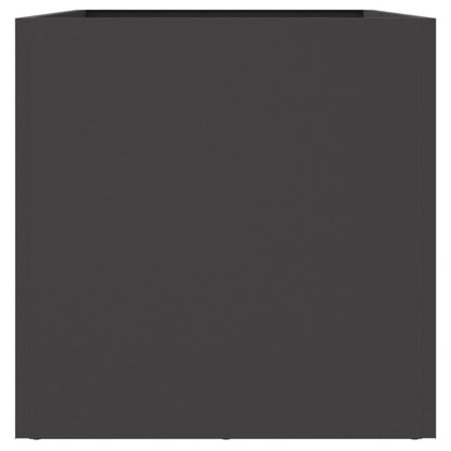 vidaXL Planter Black 62x30x29 cm Steel