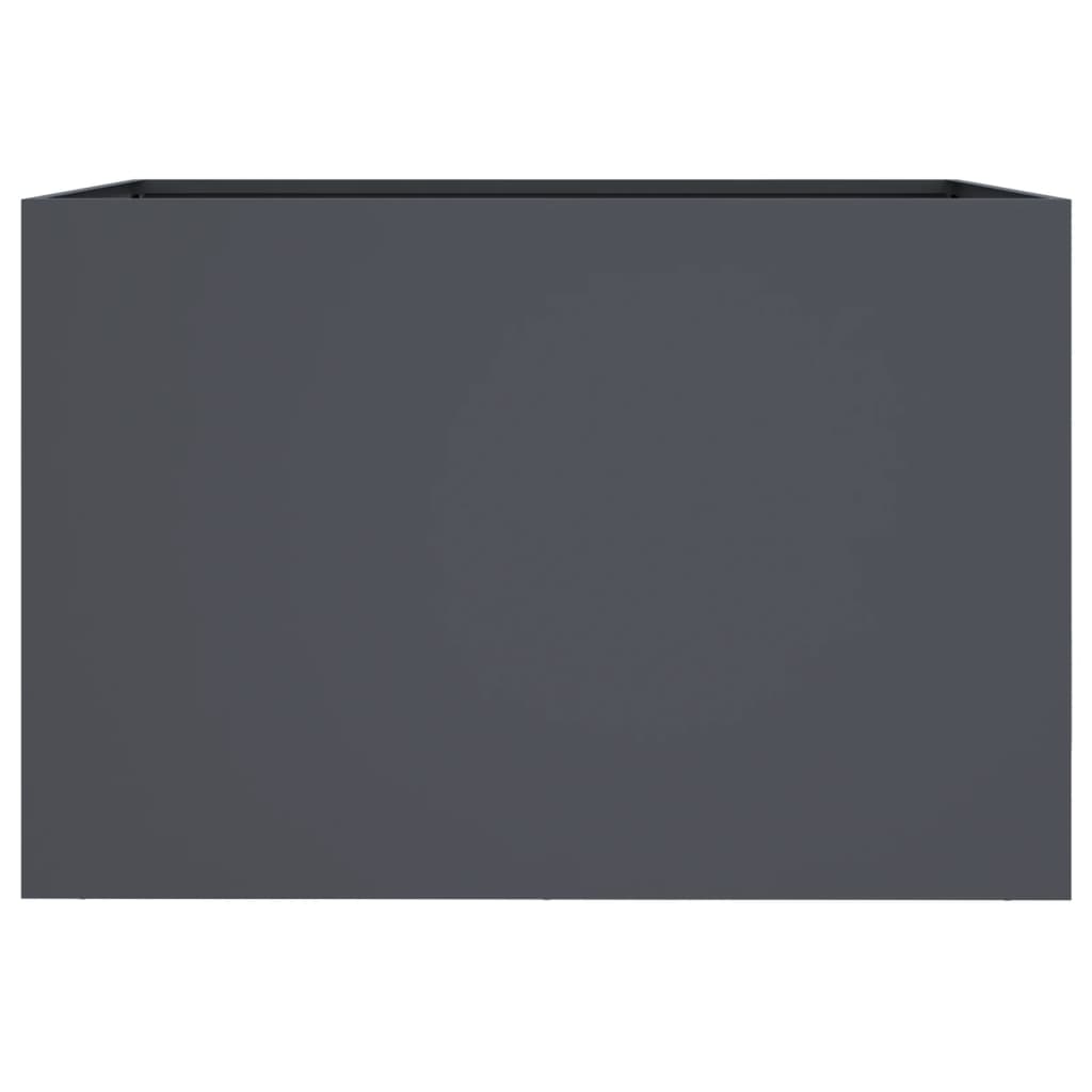 vidaXL Planter Anthracite 62x40x39 cm Steel
