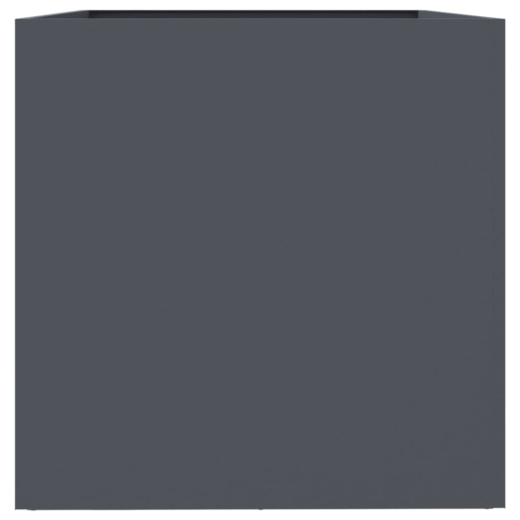 vidaXL Planter Anthracite 62x40x39 cm Steel