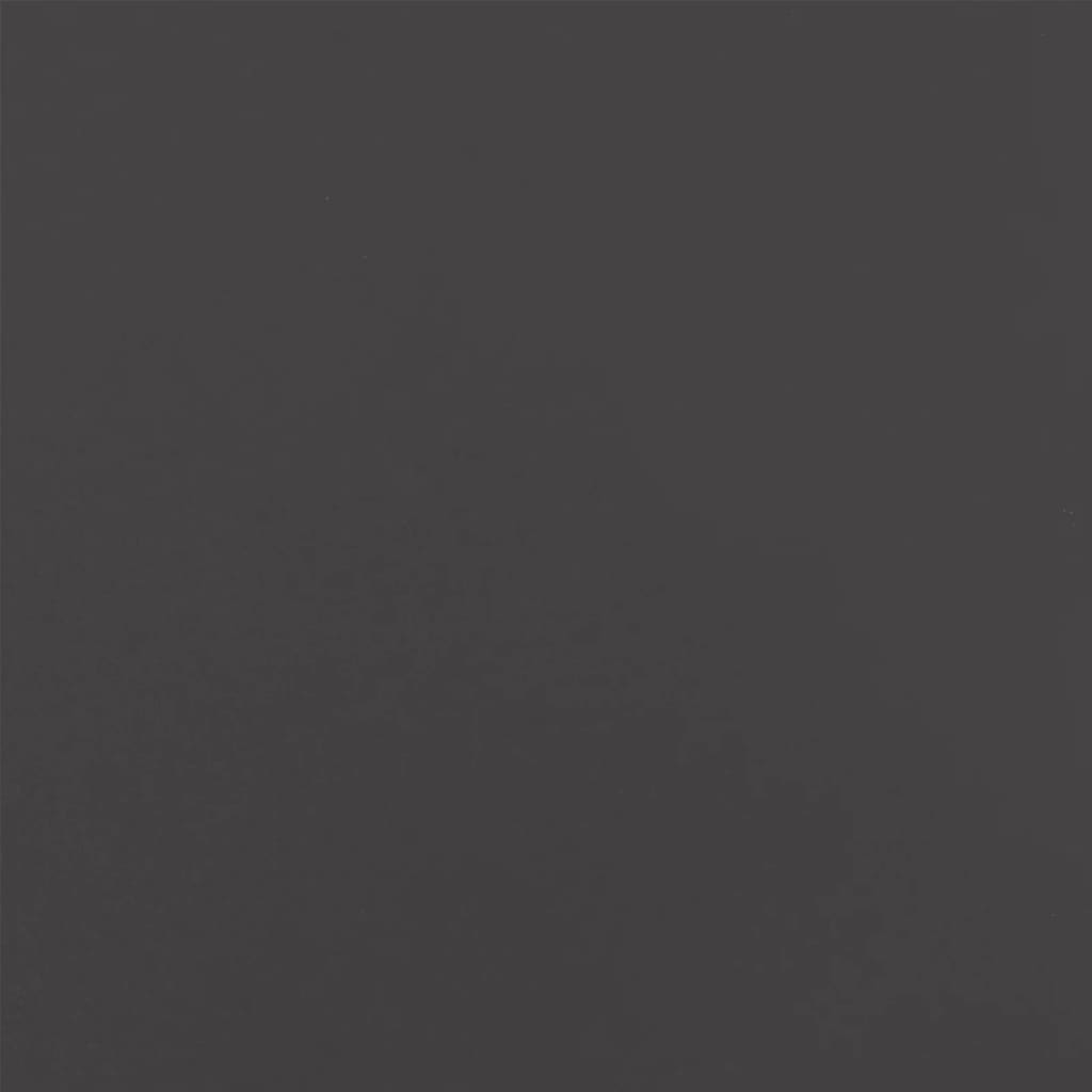 vidaXL Planter Black 62x47x46 cm Steel