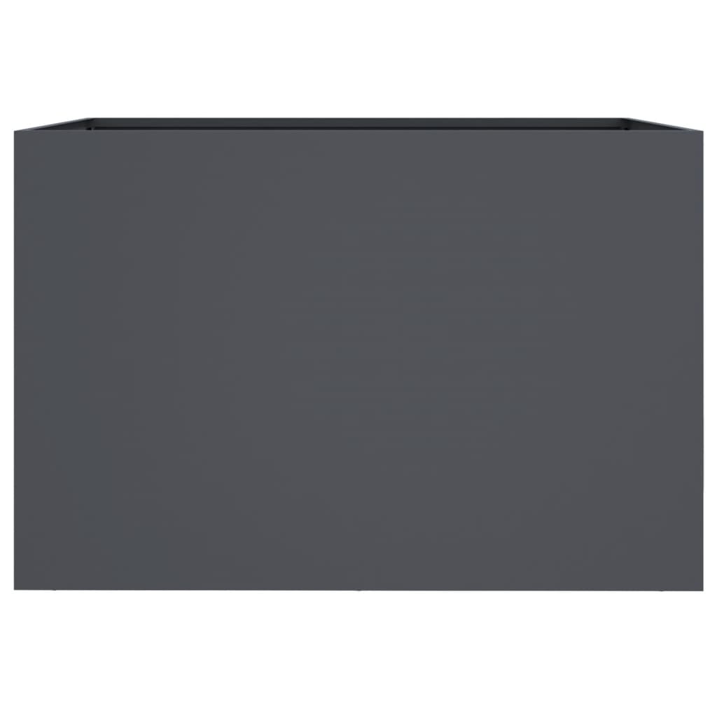 vidaXL Planter Anthracite 62x47x46 cm Steel