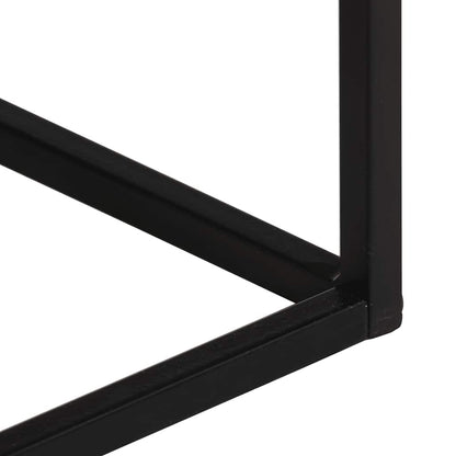 vidaXL Console Table 110x30x75 cm Solid Wood Reclaimed and Iron