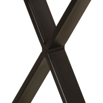 vidaXL Bench with Live Edge 105 cm Solid Wood Mango