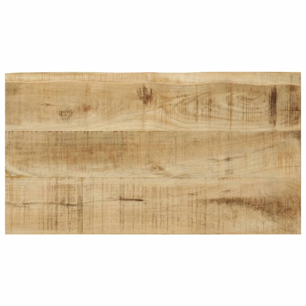 vidaXL Nesting Tables 3 pcs with Live Edge Solid Wood Mango