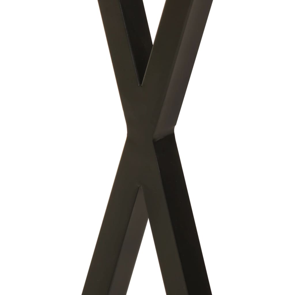 vidaXL Console Table with Live Edge 105x33x76 cm Solid Wood Mango