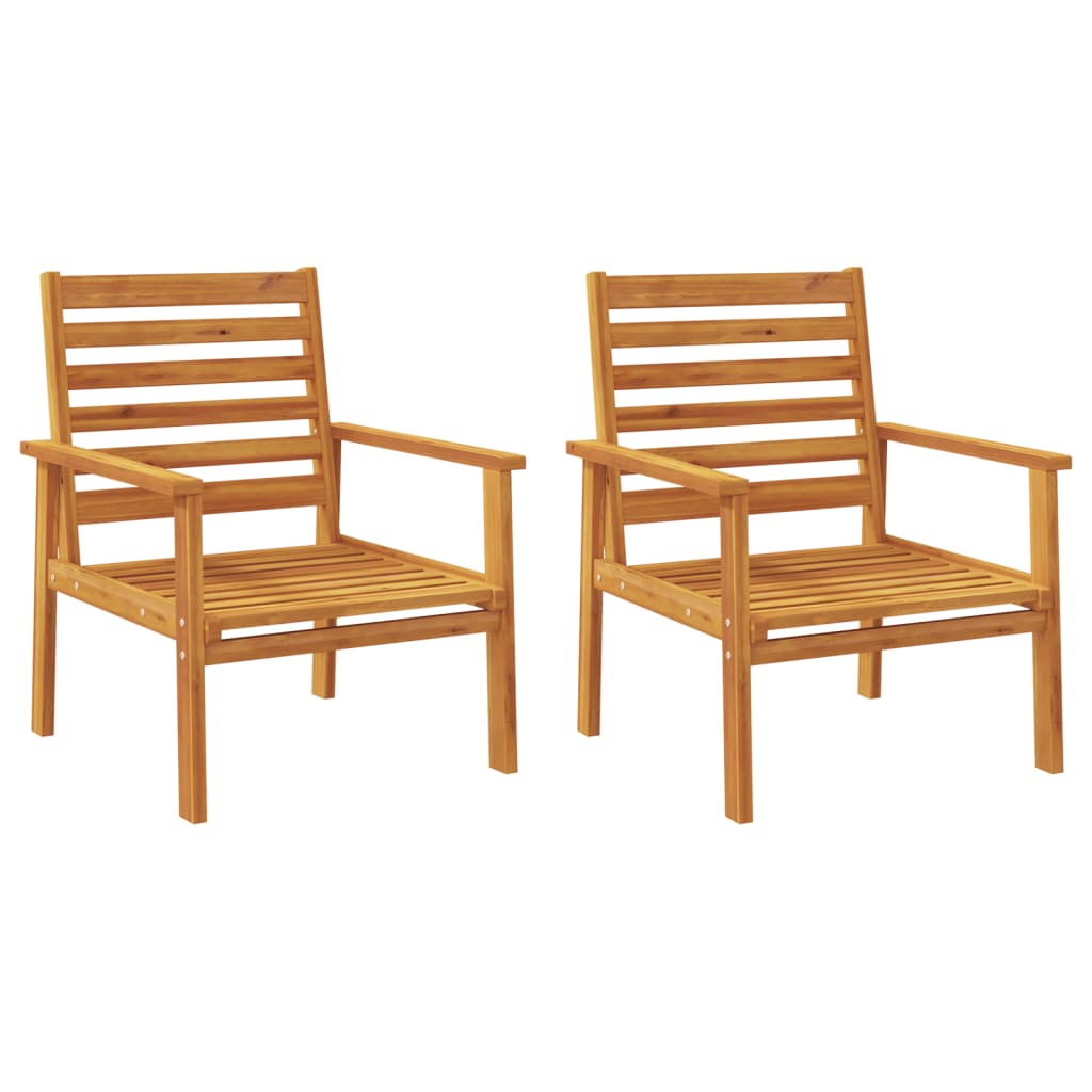 vidaXL 4 Piece Garden Lounge Set Solid Wood Acacia