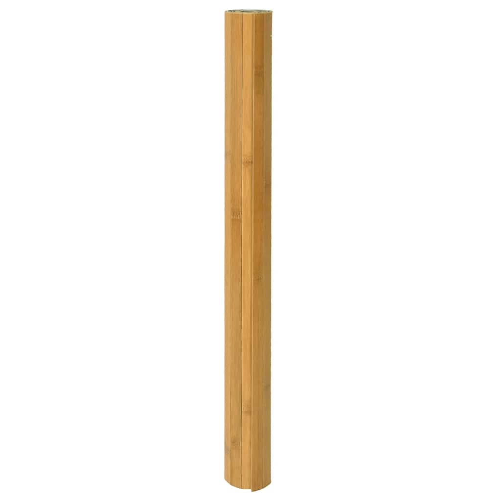 vidaXL Rug Rectangular Nature 60x100 cm Bamboo