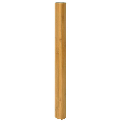 vidaXL Rug Rectangular Nature 60x100 cm Bamboo