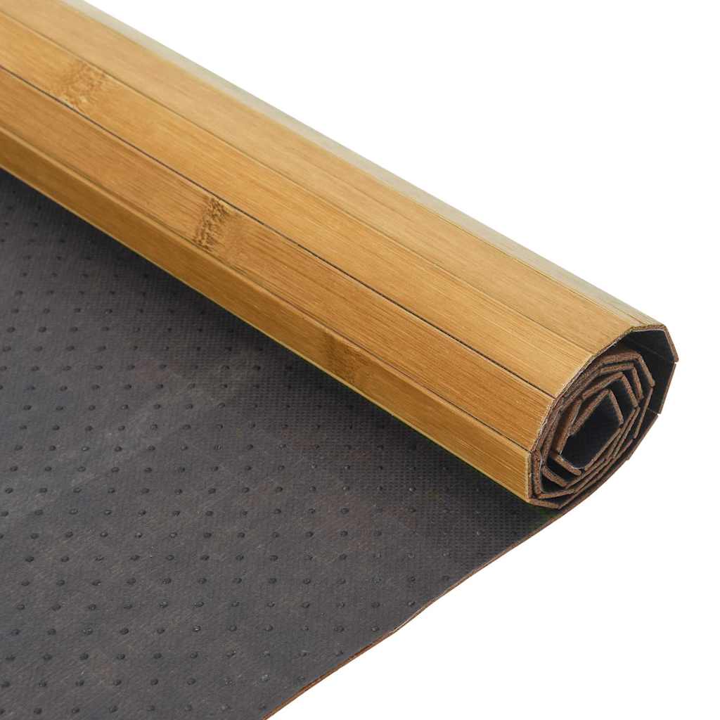 vidaXL Rug Rectangular Nature 60x100 cm Bamboo
