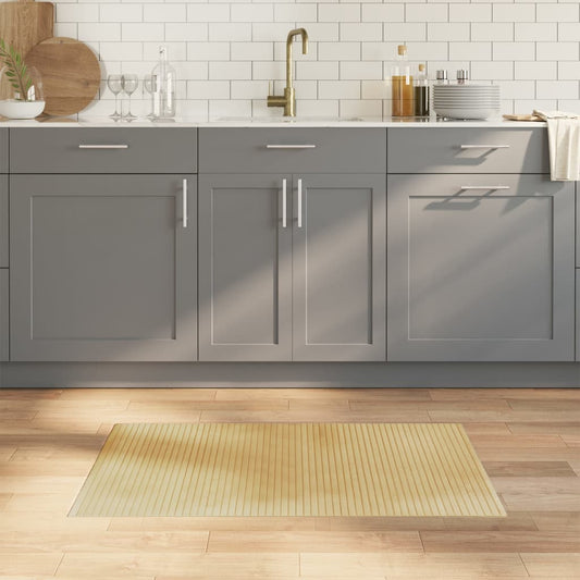 vidaXL Rug Rectangular Light Natural 60x100 cm Bamboo