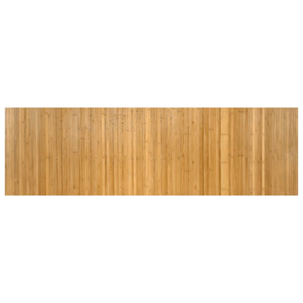 vidaXL Rug Rectangular Natural 60x200 cm Bamboo