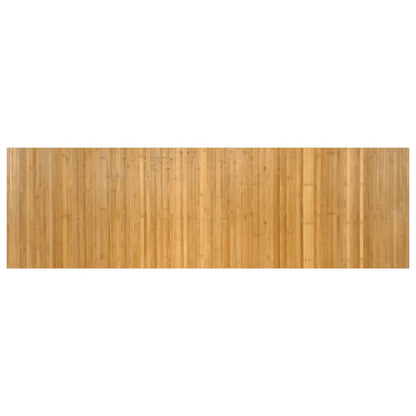 vidaXL Rug Rectangular Natural 60x200 cm Bamboo