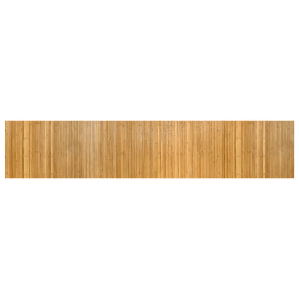 vidaXL Rug Rectangular Natural 60x300 cm Bamboo