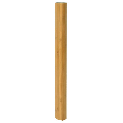 vidaXL Rug Rectangular Natural 60x300 cm Bamboo