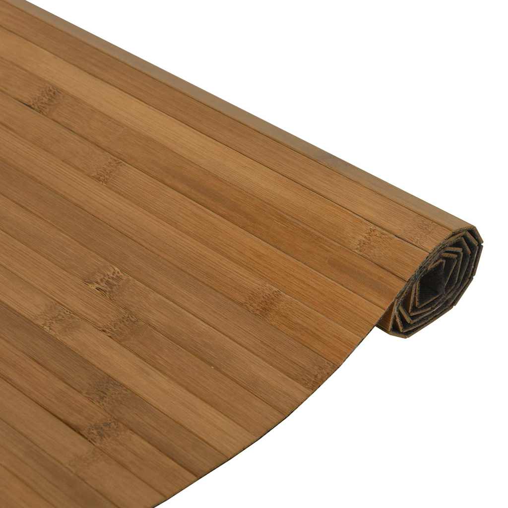 vidaXL Rug Rectangular Brown 60x300 cm Bamboo