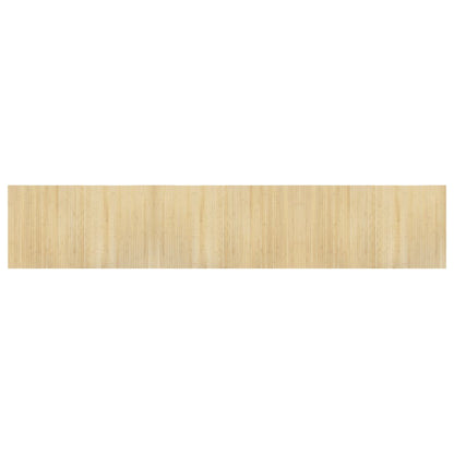 vidaXL Rug Rectangular Light Natural 60x300 cm Bamboo