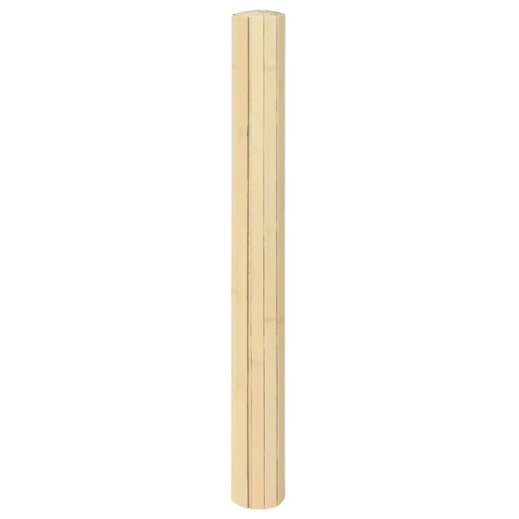 vidaXL Rug Rectangular Light Natural 60x300 cm Bamboo