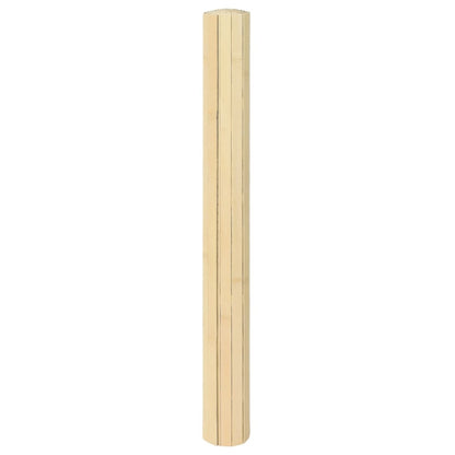 vidaXL Rug Rectangular Light Natural 60x300 cm Bamboo